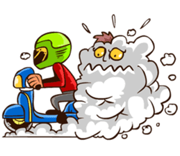 Bjo the Monster Salaryman sticker #6101326