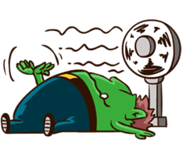 Bjo the Monster Salaryman sticker #6101329