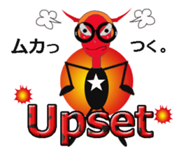 glasses girl Lyn-chan1 English ver. sticker #6101347