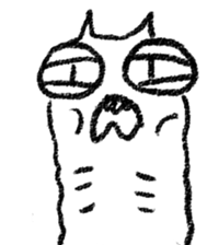 Rabbit, Cat, Bestfriend sticker #6101423