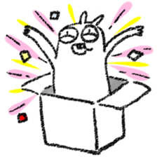 Rabbit, Cat, Bestfriend sticker #6101425