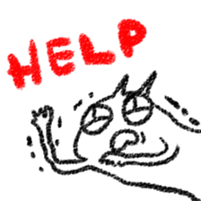 Rabbit, Cat, Bestfriend sticker #6101427