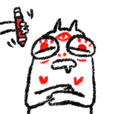 Rabbit, Cat, Bestfriend sticker #6101437