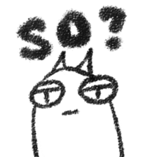 Rabbit, Cat, Bestfriend sticker #6101443