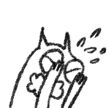 Rabbit, Cat, Bestfriend sticker #6101448