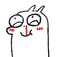 Rabbit, Cat, Bestfriend sticker #6101453