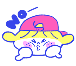 Cheerful freckle sticker #6101537