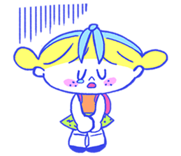 Cheerful freckle sticker #6101542