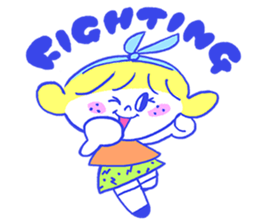 Cheerful freckle sticker #6101544