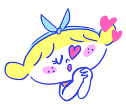 Cheerful freckle sticker #6101549