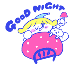 Cheerful freckle sticker #6101550