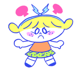 Cheerful freckle sticker #6101553