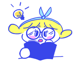 Cheerful freckle sticker #6101555