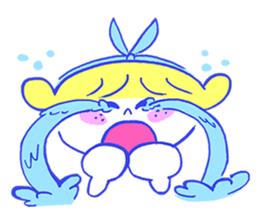 Cheerful freckle sticker #6101557