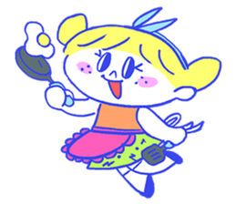 Cheerful freckle sticker #6101561