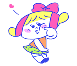 Cheerful freckle sticker #6101562