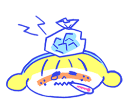 Cheerful freckle sticker #6101564