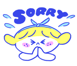 Cheerful freckle sticker #6101569