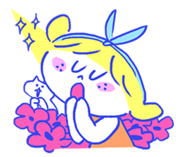 Cheerful freckle sticker #6101572