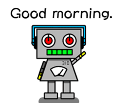 Robotrobot English sticker #6101656