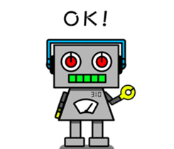 Robotrobot English sticker #6101662