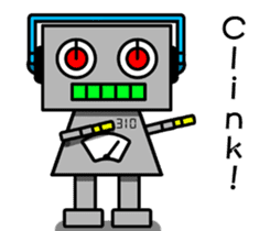 Robotrobot English sticker #6101669