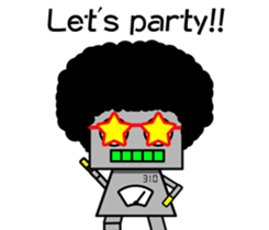 Robotrobot English sticker #6101680