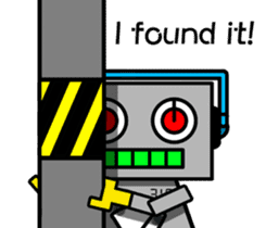 Robotrobot English sticker #6101681