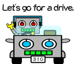 Robotrobot English sticker #6101684