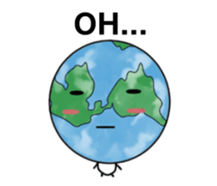 The Blue Earth 01 sticker #6102184