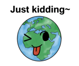 The Blue Earth 01 sticker #6102186