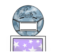 The Blue Earth 01 sticker #6102199