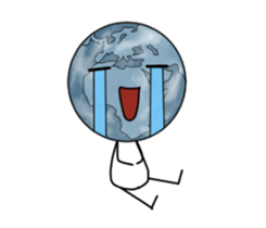 The Blue Earth 01 sticker #6102200