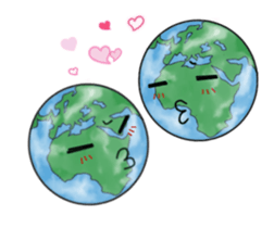 The Blue Earth 01 sticker #6102201