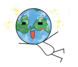 The Blue Earth 01 sticker #6102203