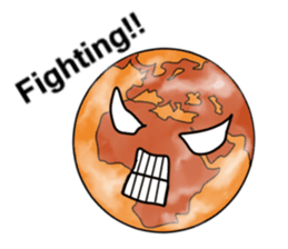 The Blue Earth 01 sticker #6102207