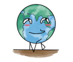 The Blue Earth 01 sticker #6102212