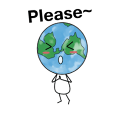 The Blue Earth 01 sticker #6102214