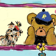 Rossy the Bear & Yorkie Coco II (Eng)