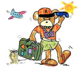 Rossy the Bear & Yorkie Coco II (Eng) sticker #6102698