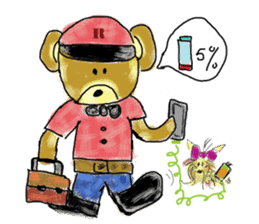 Rossy the Bear & Yorkie Coco II (Eng) sticker #6102702