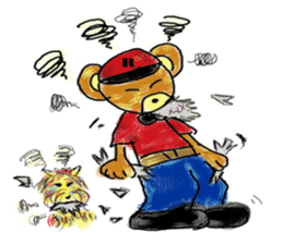 Rossy the Bear & Yorkie Coco II (Eng) sticker #6102703