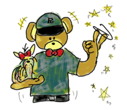 Rossy the Bear & Yorkie Coco II (Eng) sticker #6102704