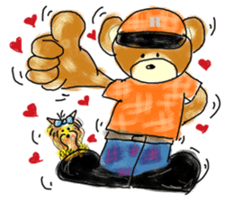 Rossy the Bear & Yorkie Coco II (Eng) sticker #6102705