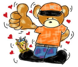 Rossy the Bear & Yorkie Coco II (Eng) sticker #6102705