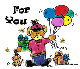 Rossy the Bear & Yorkie Coco II (Eng) sticker #6102708