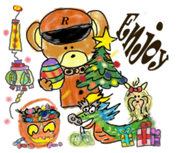 Rossy the Bear & Yorkie Coco II (Eng) sticker #6102709