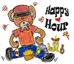 Rossy the Bear & Yorkie Coco II (Eng) sticker #6102711