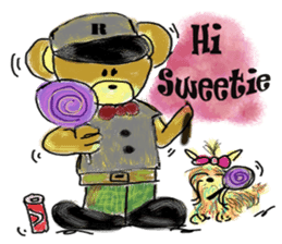 Rossy the Bear & Yorkie Coco II (Eng) sticker #6102713