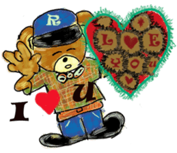 Rossy the Bear & Yorkie Coco II (Eng) sticker #6102715